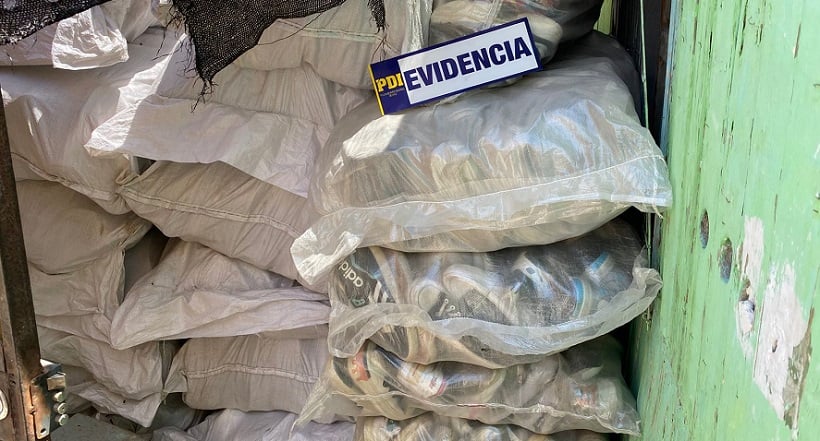 Tres detenidos por receptación en Arica: tenía 6 mil zapatillas avaluadas en $30 millones