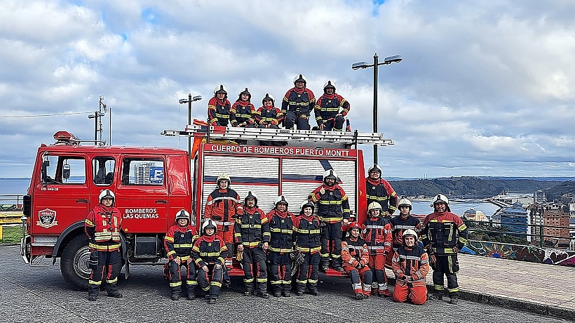 Entró en servicio la Décima Compañía del Cuerpo de Bomberos de Puerto Montt