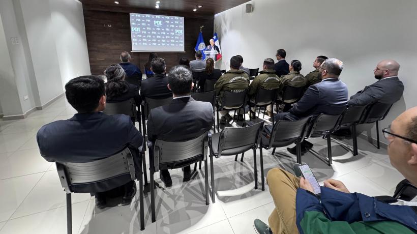 PDI y Carabineros en el Biobío se capacitaron en investigación de incendios forestales