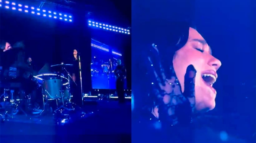 [VIDEO] Mon Laferte reaccionó a cover de &quot;Tu falta de querer&quot; de Dua Lipa: &quot;Te amo&quot;