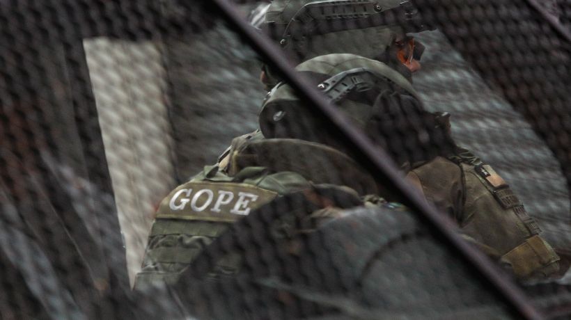 Detienen a dos sujetos que portaban granadas en la avanzada de Quillagua