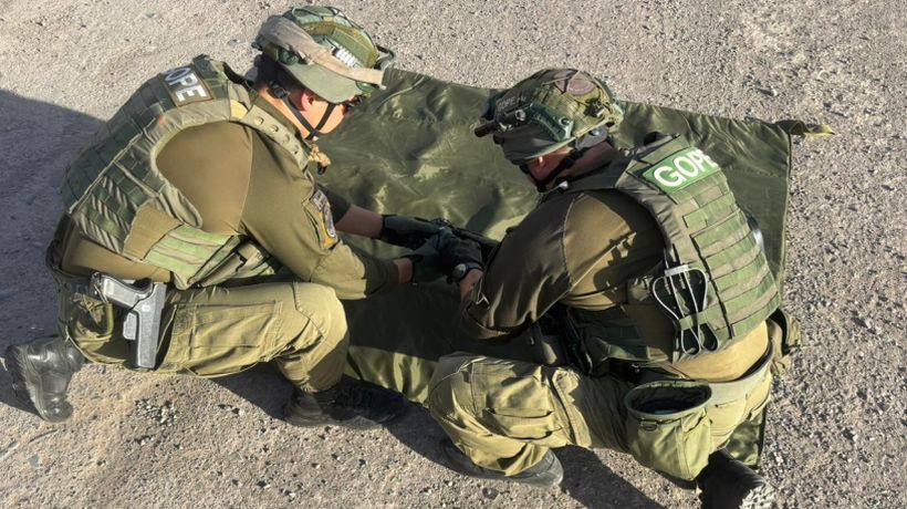 Detienen a sujeto que portaba granada en la avanzada de Quillagua