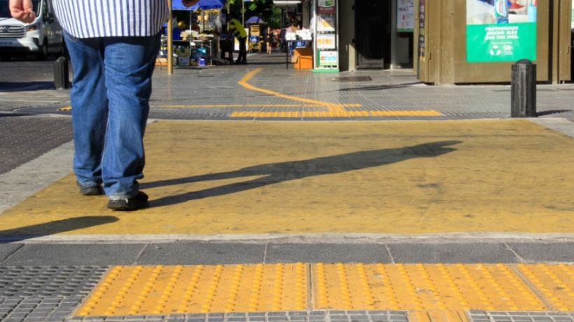 Concepción: mejoramiento de aceras en Avenida O'Higgins culminará en diciembre