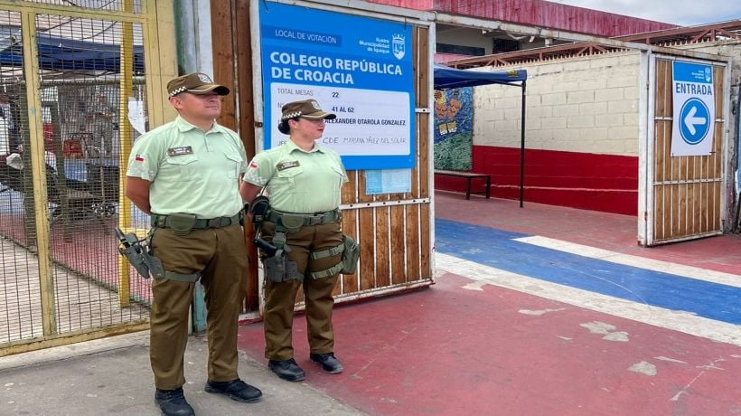Carabineros de Tarapacá mantendrá despliegue especial durante estas elecciones