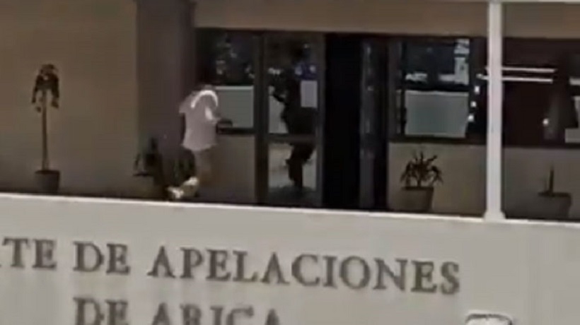 Corte de Arica ratifica que sujeto abatido es funcionario y atacó con arma blanca al administrador del tribunal