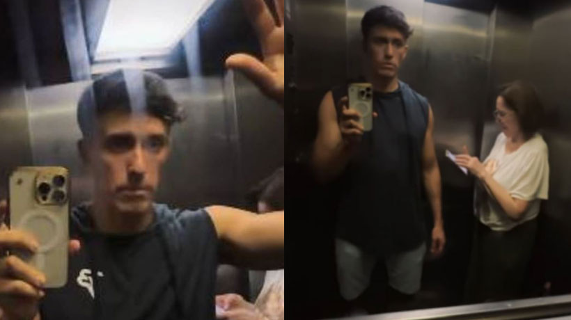 [VIDEO] “Está empezando a faltar el aire”: Roberto Cox quedó atrapado junto a su madre en un ascensor