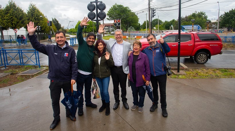 “Cruce Carolo” ya está en funcionamiento en Intersección de Imperial con Uruguay