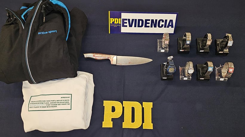 Detienen a tres adolescentes tras violento robo a joyería en Purranque: hirieron al locatario