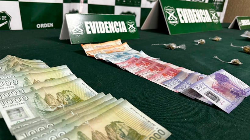 Vendedor y comprador de drogas fueron detenidos en Valparaíso