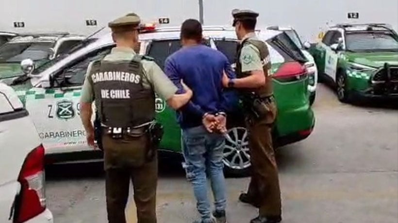 Carabineros detiene a un hombre por presuntos disparos injustificados en Viña del Mar