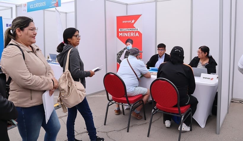 Feria Laboral de Codelco 2025 presentó 800 vacantes en áreas de operaciones mineras, mantenimiento y logística