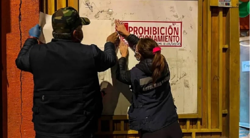 Clausuran un hotel y restaurante por graves falencias sanitarias en Calama