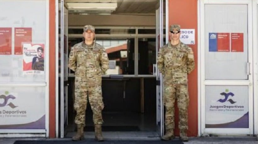 2 mil 600 militares tomaron el mando de los 282 locales de votación en La Araucanía