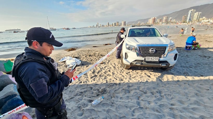 [VIDEO] Fiscalía de Iquique instruyó diligencias a PDI por hallazgo de cadáver en Playa Cavancha