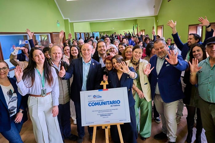 Valdivia inauguró el programa de Centros Diurnos Comunitarios para personas mayores
