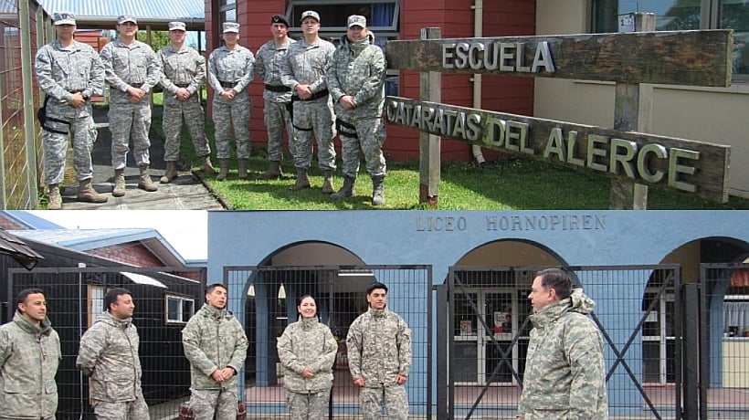 Fuerza Aérea tomó el control de los cuatro locales de votación en Hualaihué