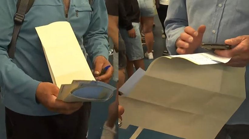Denuncian entrega de papeletas a electores que aún se encuentran en la fila de local en Valparaíso