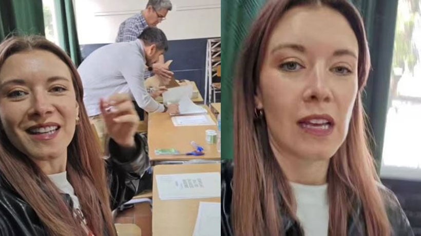 “Estamos tratando de solucionar”: la particular equivocación de Carla Jara como vocal de mesa