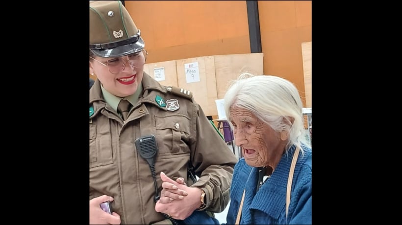 A los 114 años de edad votó la electora más longeva de Puerto Varas