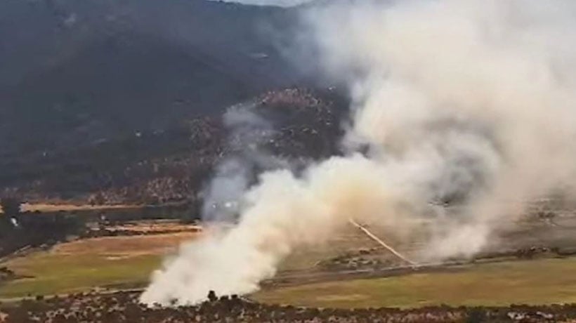 [VIDEO] Extinguen incendio forestal en Casablanca: consumió 5 hectáreas