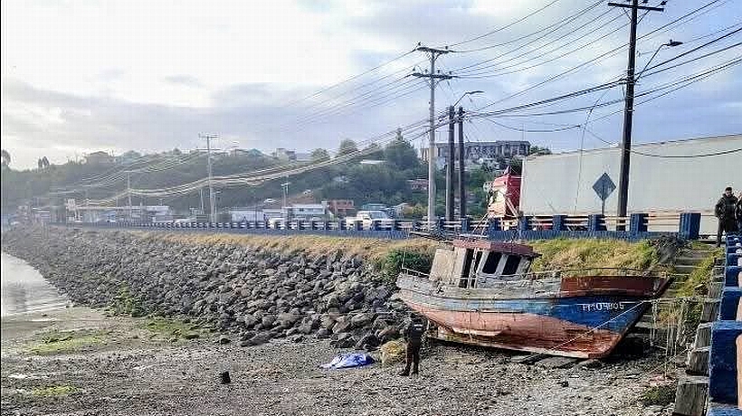 Hombre fue encontrado sin vida en el piedraplén de Calbuco