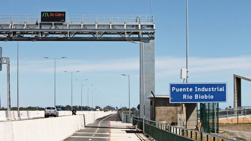 Proponen cobro gradual del TAG en el Puente Industrial sobre el Biobío