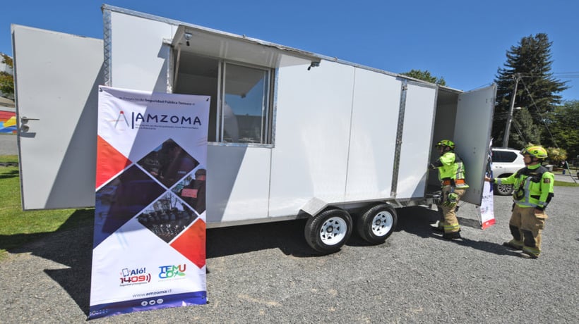 Temuco y Padre Las Casas cuentan ahora con un Puesto De Mando Móvil para Bomberos