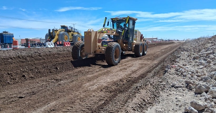 Comienzan obras de remoldelación de Av. Circunvalación de Calama: quedará lista el 2027