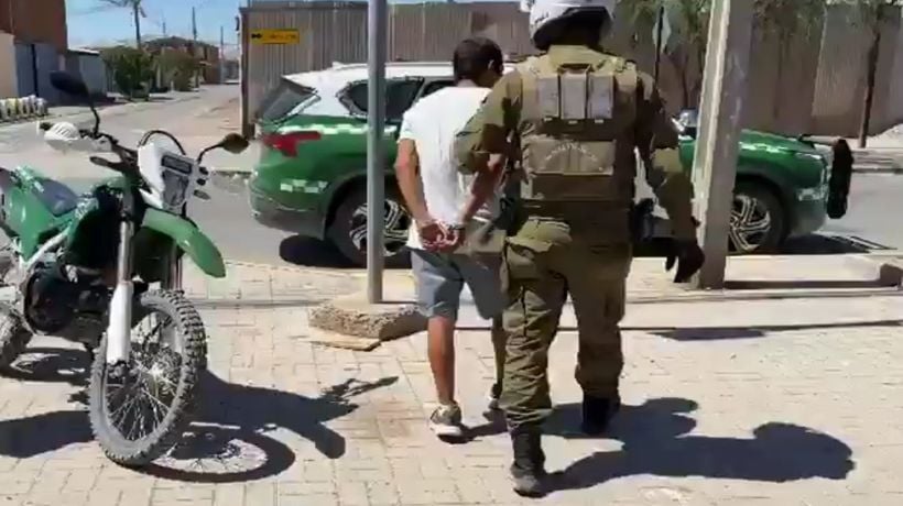 Detienen a prófugo de la justicia con amplio prontuario policial en Pozo Almonte