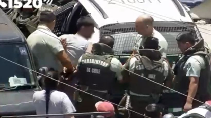 Tras persecución detienen a dos sujetos que robaron especies de supermarket en Alto Hospicio