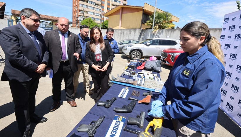 PDI desarticula estructura criminal dedicada a delitos contra la propiedad en La Araucanía
