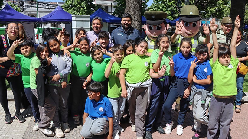 [FOTOS] Feria Preventiva de Seguridad logró alta concurrencia en Quillota