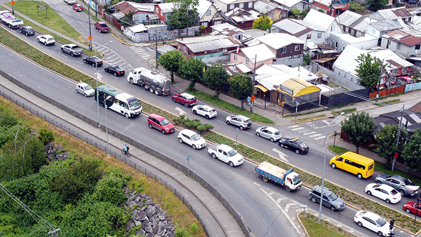Exigen acelerar obras por tacos en sector Francke de Osorno: trabajos culminarían en diciembre