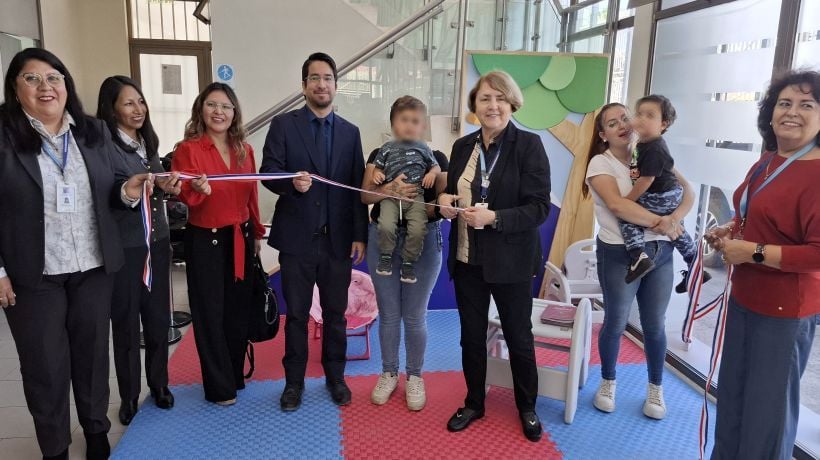 Registro Civil habilita dos nuevos espacios de espera infantil en oficinas en Iquique y Alto Hospicio