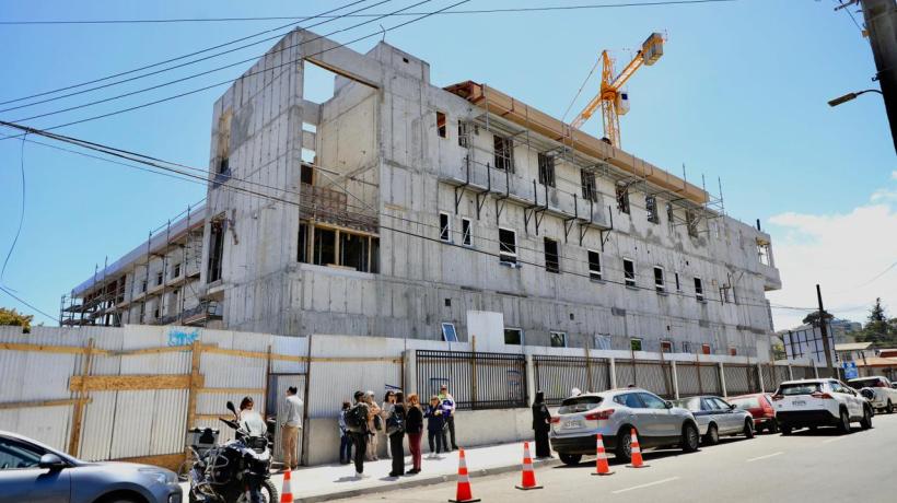 Un 42% de avance presentan las obras del nuevo Centro de Salud Familiar O’Higgins de Concepción