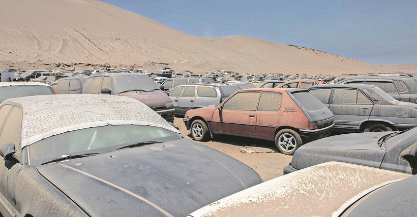 Casi 100 vehículos serán rematados en Quebrada Encantada de Arica