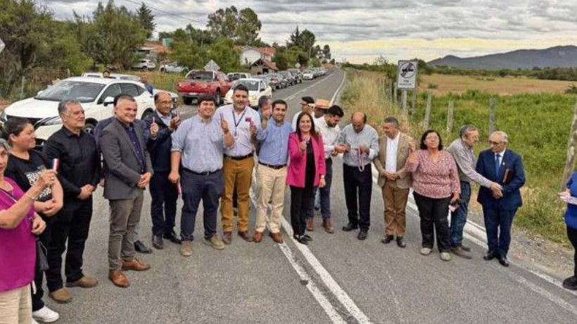 Portezuelo: Vecinos de Rincomávida mejoran conectividad tras pavimentación