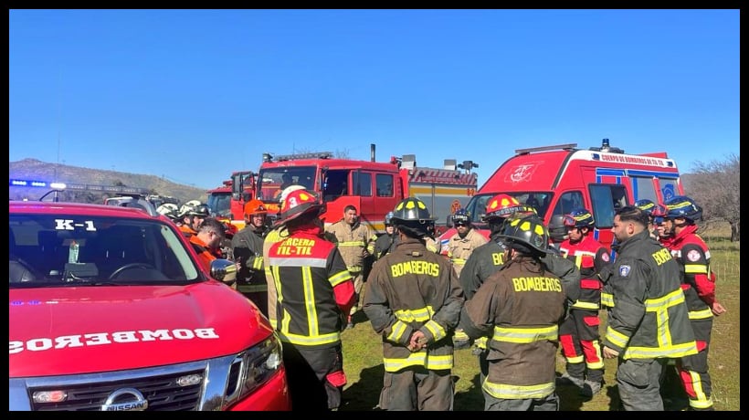 Incendio en Hijuelas afectó a cuatro viviendas: Dos de ellas fueron consumidas en su totalidad