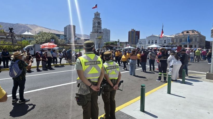 Detienen a 54 personas por distintos delitos durante el fin de semana en Tarapacá