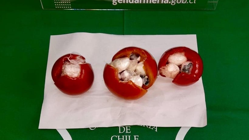 Intentan ingresar tomates rellenos con droga a la cárcel de Temuco