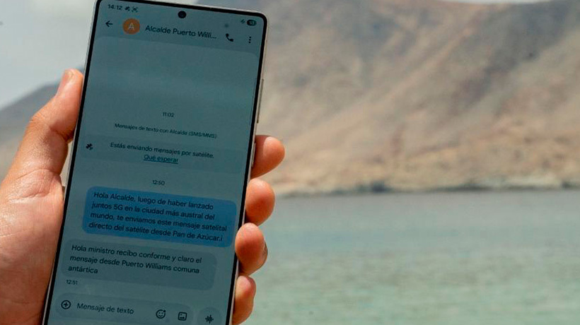 Chile da salto histórico en conectividad: lanzan servicio satelital directo al celular junto a Starlink