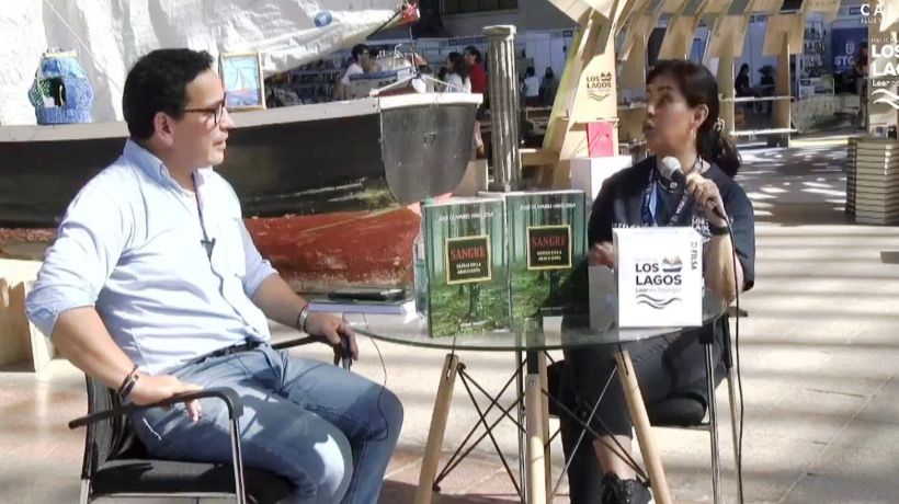 Puertomontino José Olivares presentó “Sangre. Espías en la Araucanía” y anunció gira a Guadalajara y Buenos Aires