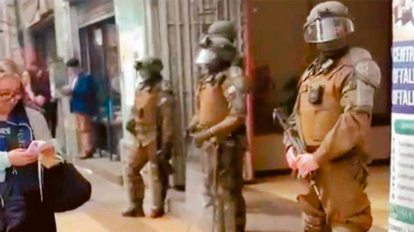 Delegado adelanta que habrá copamiento en plaza Aníbal Pinto