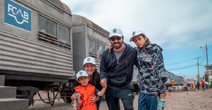 Trenetón 2025: convoy solidario realizará dos viajes gratuitos en Antofagasta