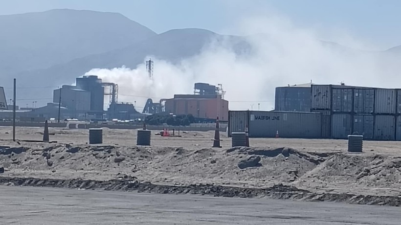 Alerta por fuga de gases tóxicos en sector industrial de Mejillones