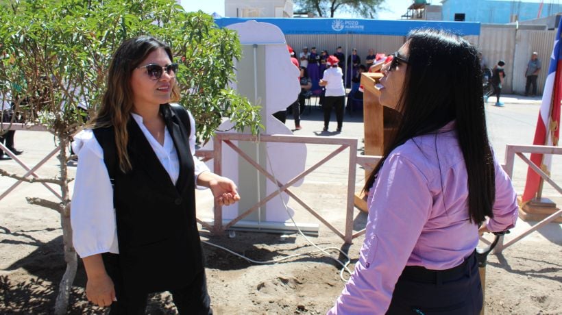 Con arborización en plaza de Pozo Almonte conmemoran día Internacional para la Eliminación de la Violencia Contra la Mujer