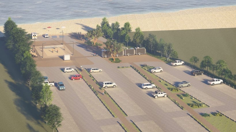 Ancud inicia preparación de sus principales playas para la temporada estival 2025–2026