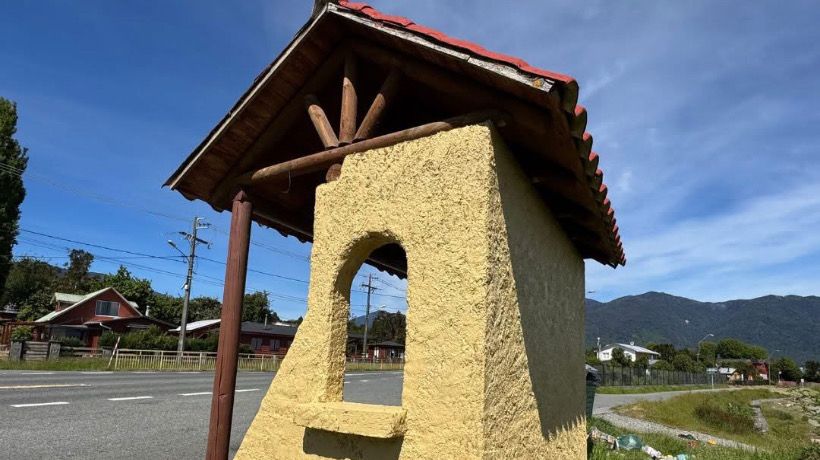 Paraderos de la Carretera Austral fueron mejorados