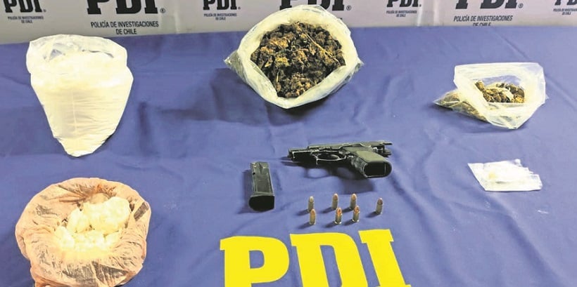Cuatro extranjeros en prisión preventiva por tráfico de drogas en 'tomas' de Andacollo en Copiapó