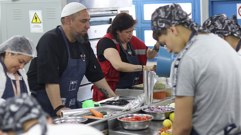 Master Class culinaria impulsa reinserción juvenil en Limache
